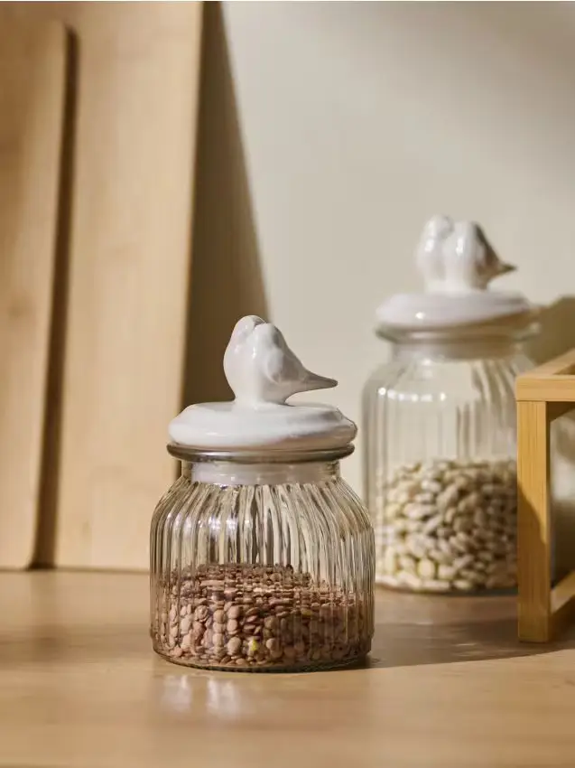 Barattolo per alimenti con coperchio - clear