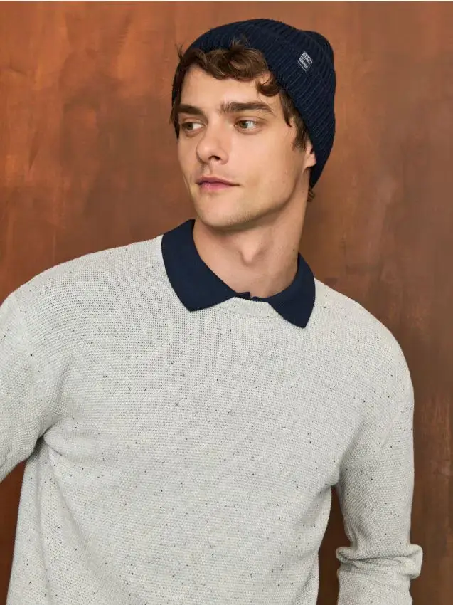 Beanie - blu scuro
