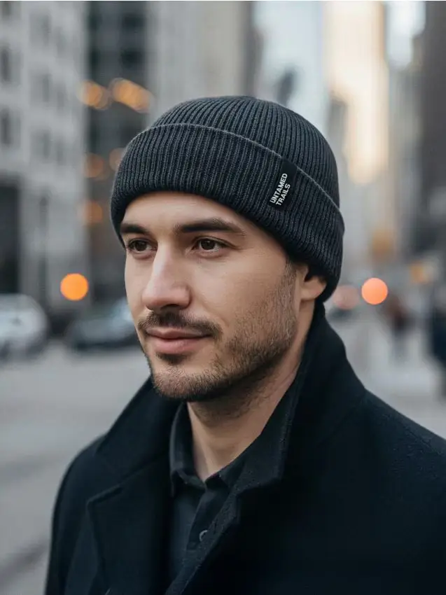 Beanie - grigio scuro