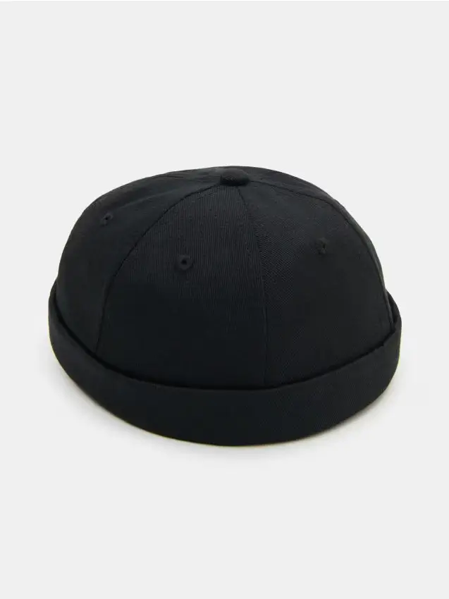 Beanie in stile docker - nero