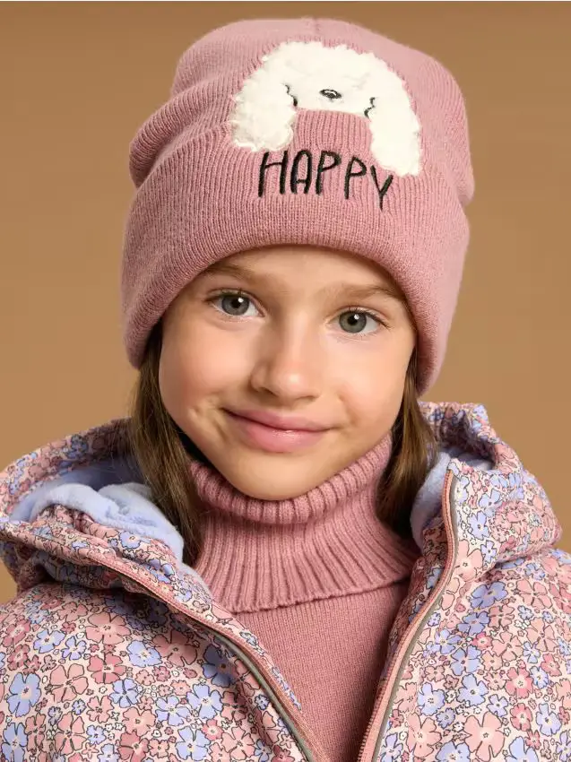 Beanie - rosa cipria