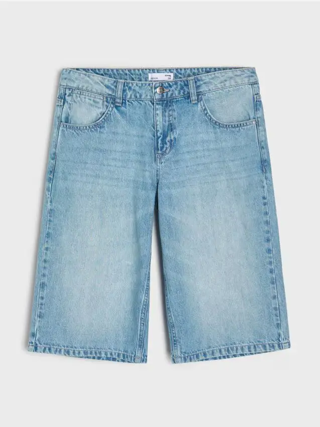 Bermuda di jeans - blu