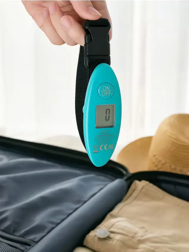 Bilancia per valigie - verde menta