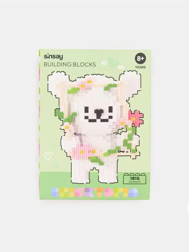 Blocchi da Costruzione a Forma di Orso - multicolor