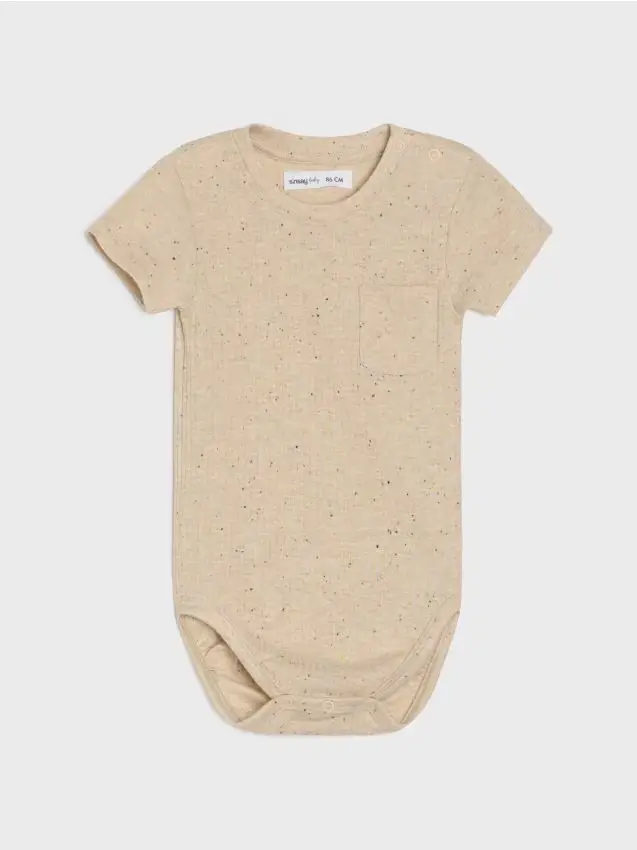 Body a righe - beige