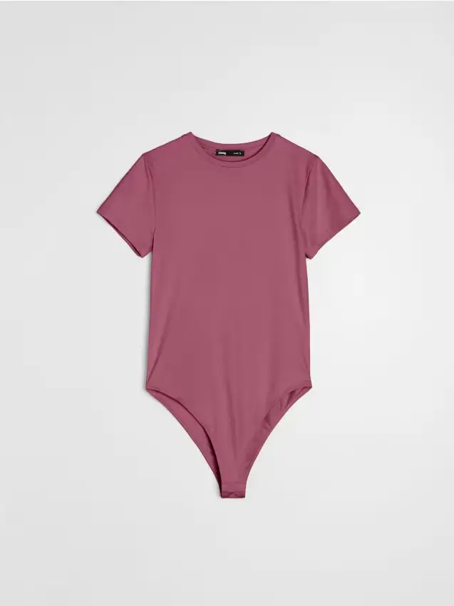 Body basic tinta unita a maniche corte - altro