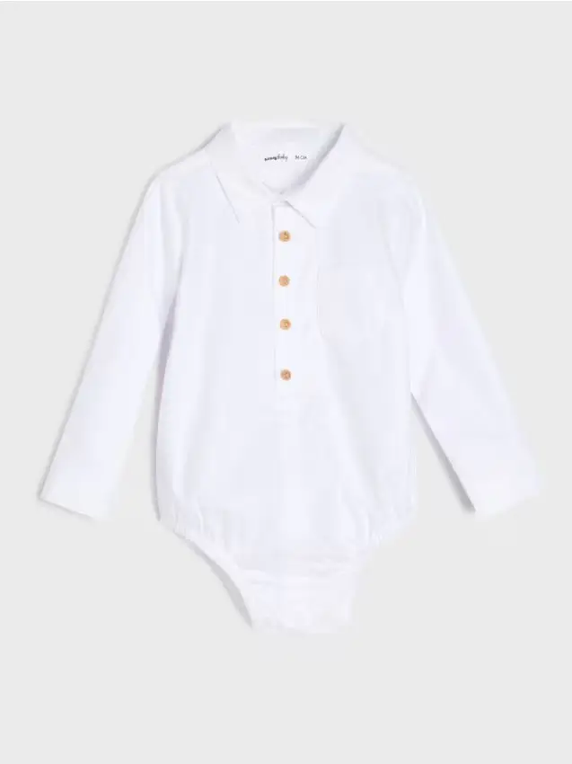 Body in cotone - bianco