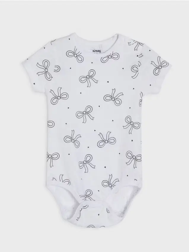 Body in cotone - bianco