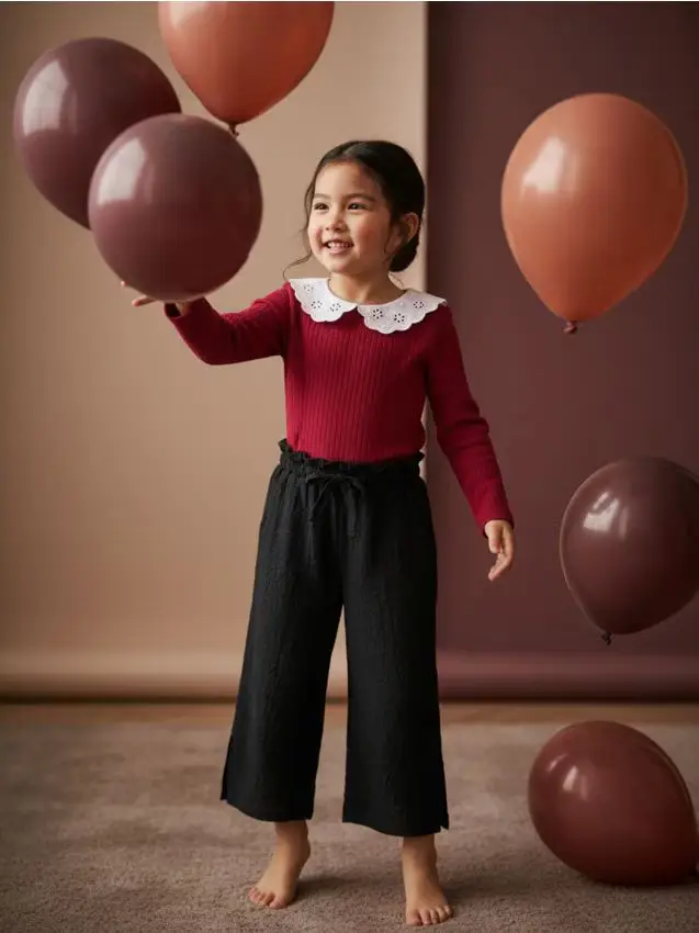 Body in cotone - bordeaux