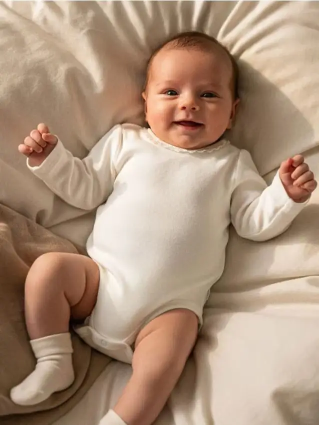 Body in cotone - panna