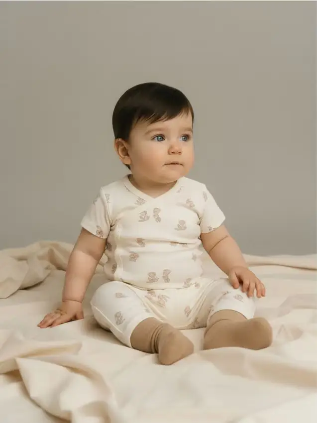 Body in cotone - panna