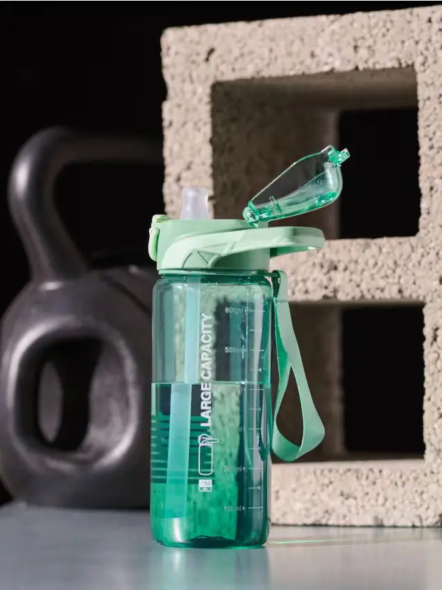 Borraccia con scala graduata e manico - tTurchese