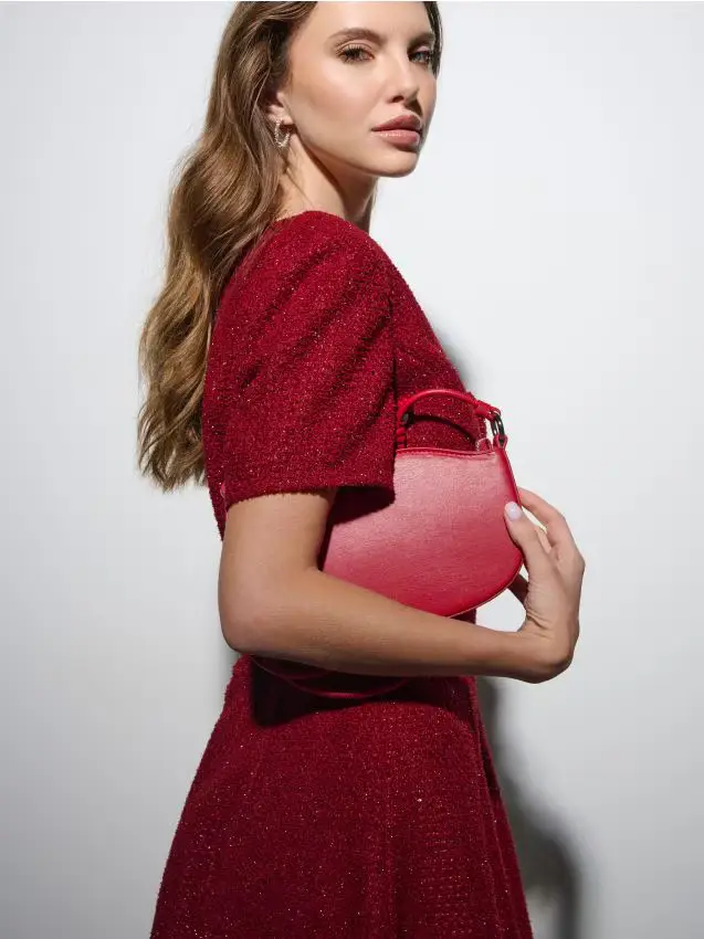 Borsa a sacchetto - rosso