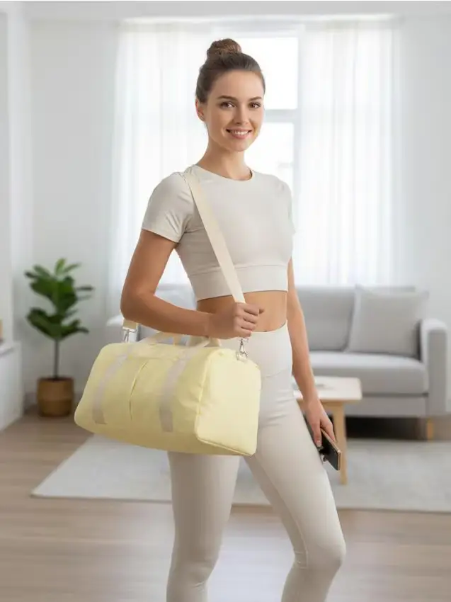 Borsa da palestra - panna