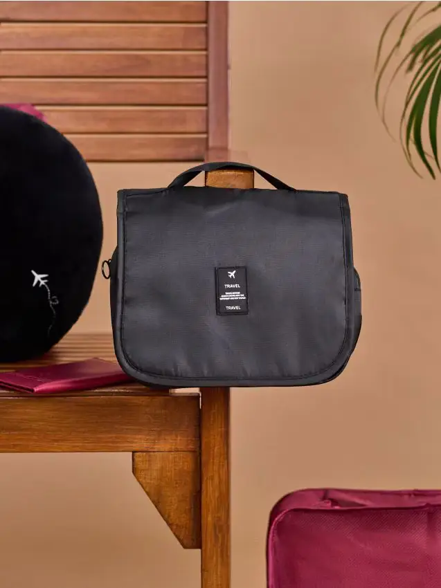 Borsa da toilette - nero