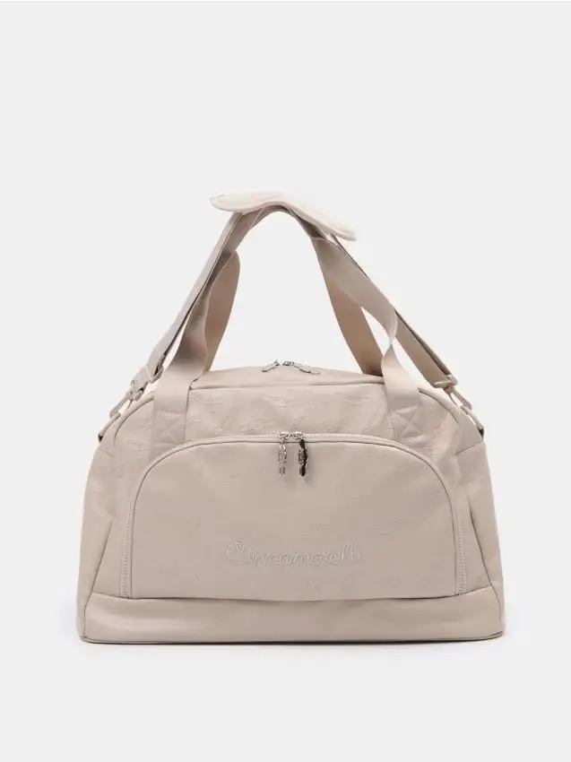 Borsa da viaggio con tracolla rimovibile Cinnamoroll - beige