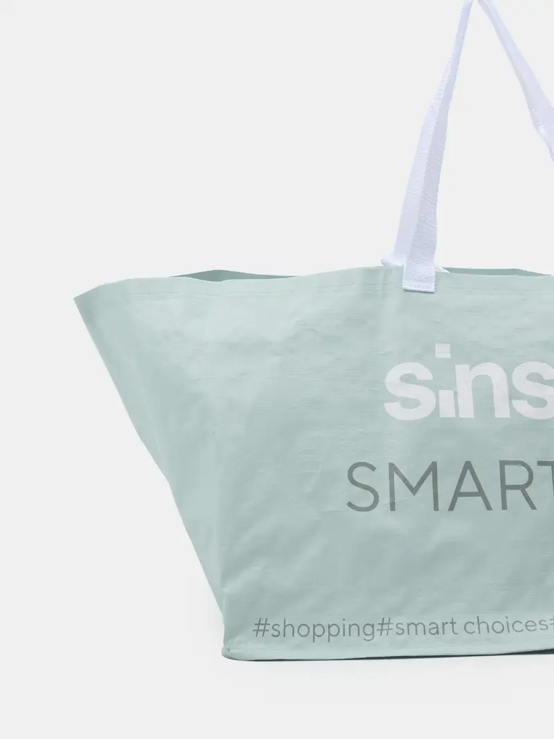 Borsa per la spesa - verde pallido miniatura 4