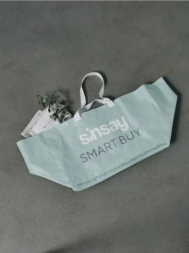 Borsa per la spesa - verde pallido