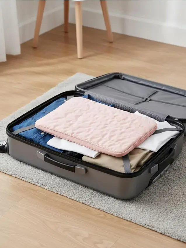 Borsa per laptop - rosa pastello