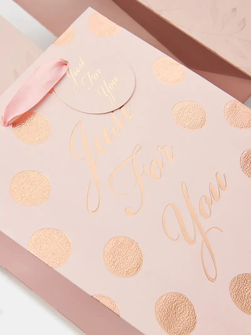 Borsa regalo 3 pack - rosa cipria miniatura 4