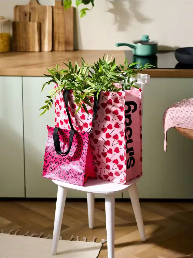 Borse per la spesa, confezione da 2 - multicolor