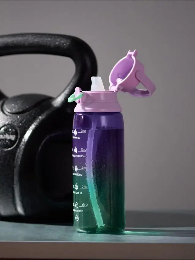 Bottiglia con scala motivazionale - lavanda