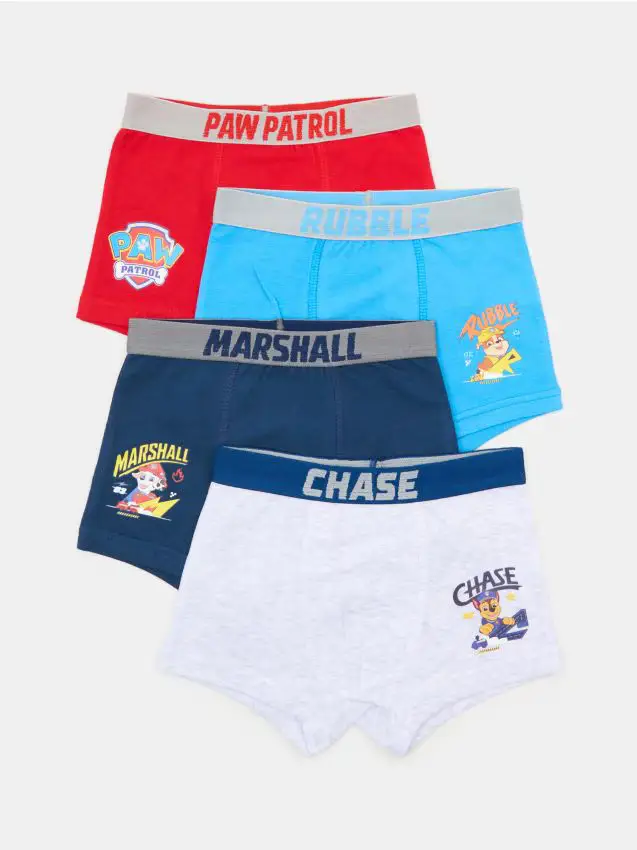 Boxer in cotone 4 pack PAW Patrol - multicolor