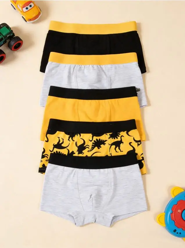 Boxer in cotone, confezione da 5 - multicolor