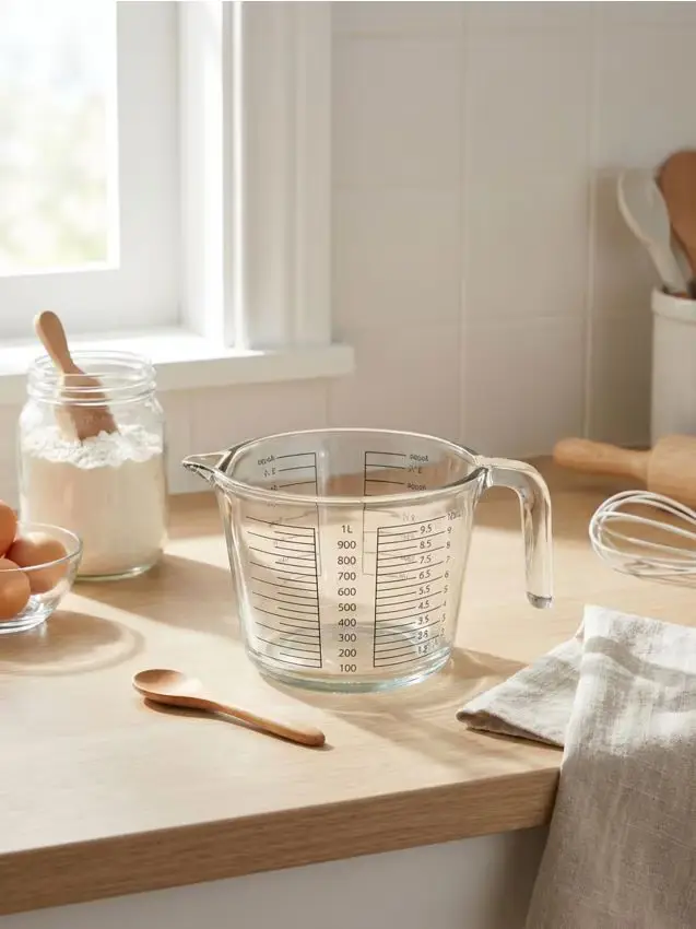 Brocca graduata in vetro - clear