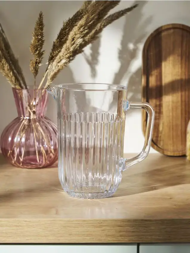 Brocca rigata - bianco