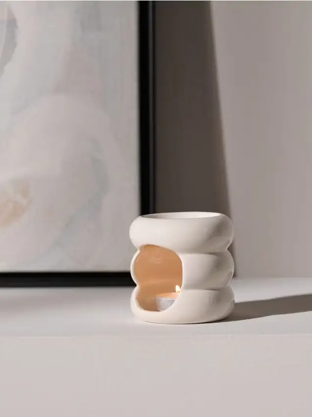 Bruciatore a cera - panna