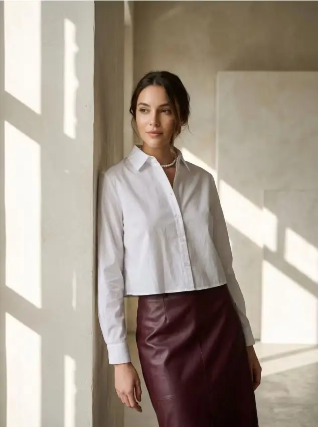 Camicia a maniche lunghe - bianco