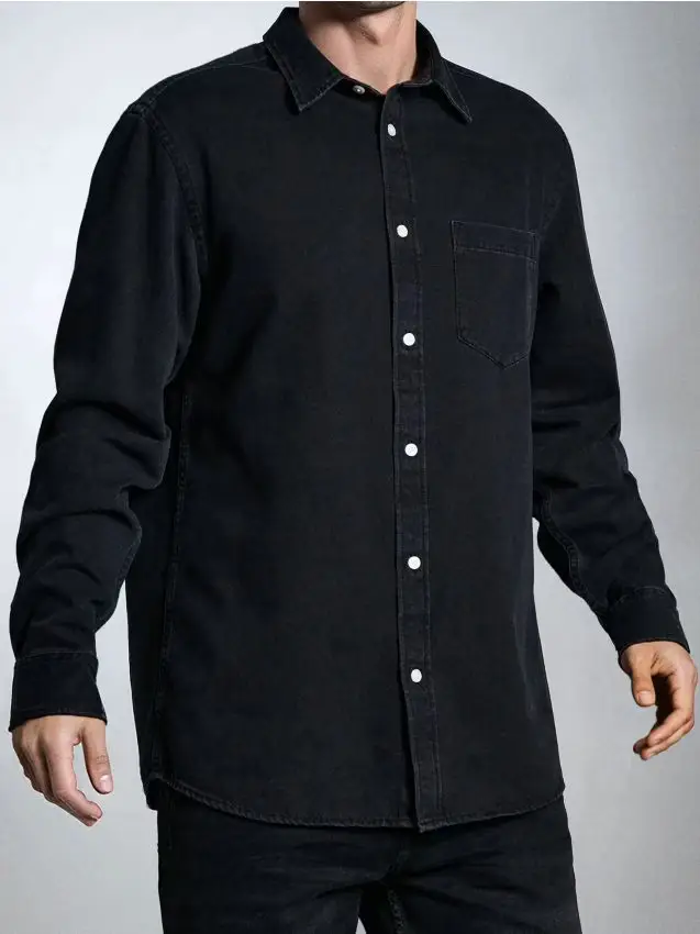 Camicia a maniche lunghe - grigio