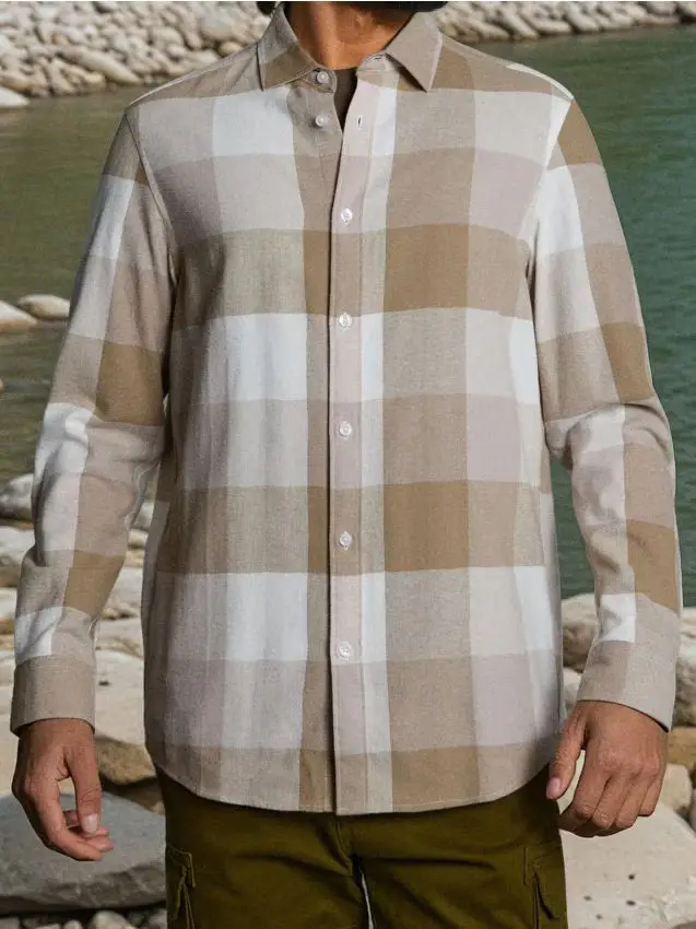 Camicia a quadri in cotone - talpa