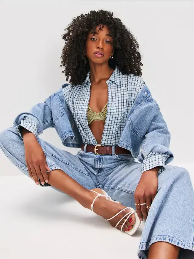 Camicia a quadri - multicolor