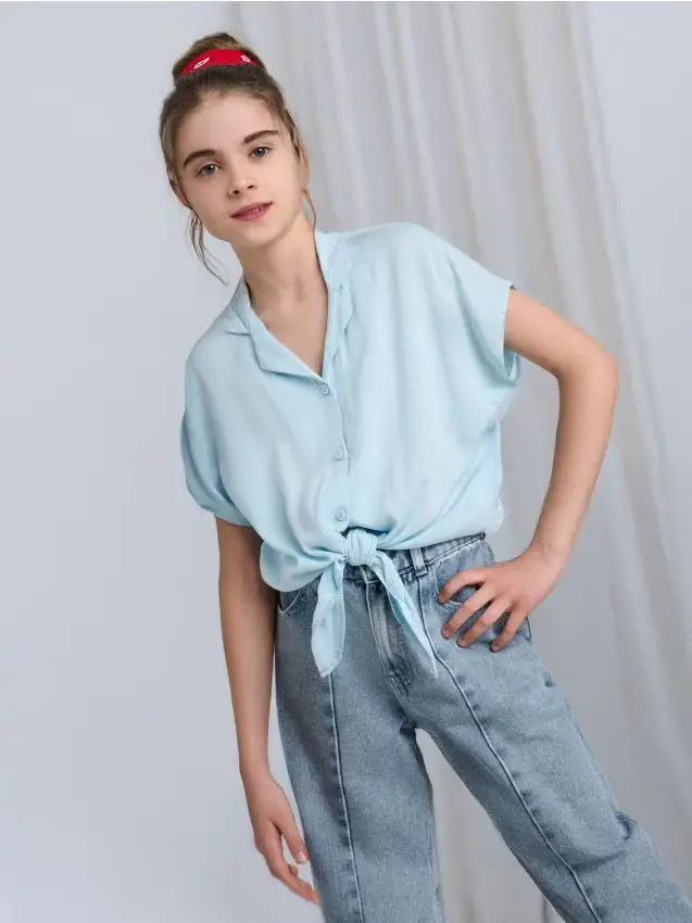 Camicia - blu pallido