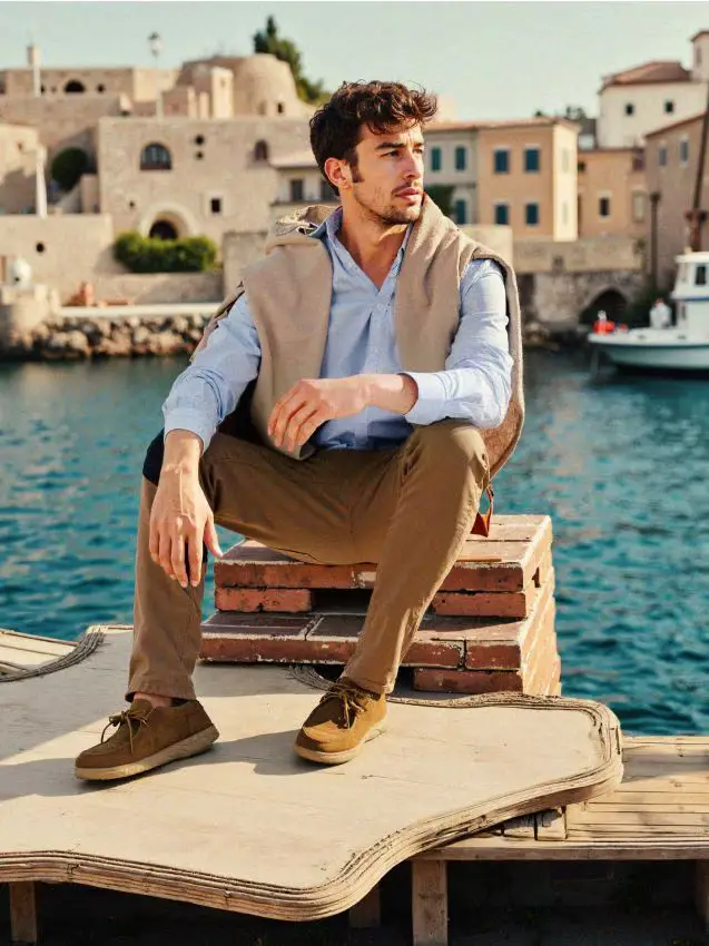 Camicia regular fit - blu pallido