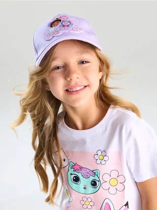 Cappello con visiera Gabby Dollhouse - lavanda