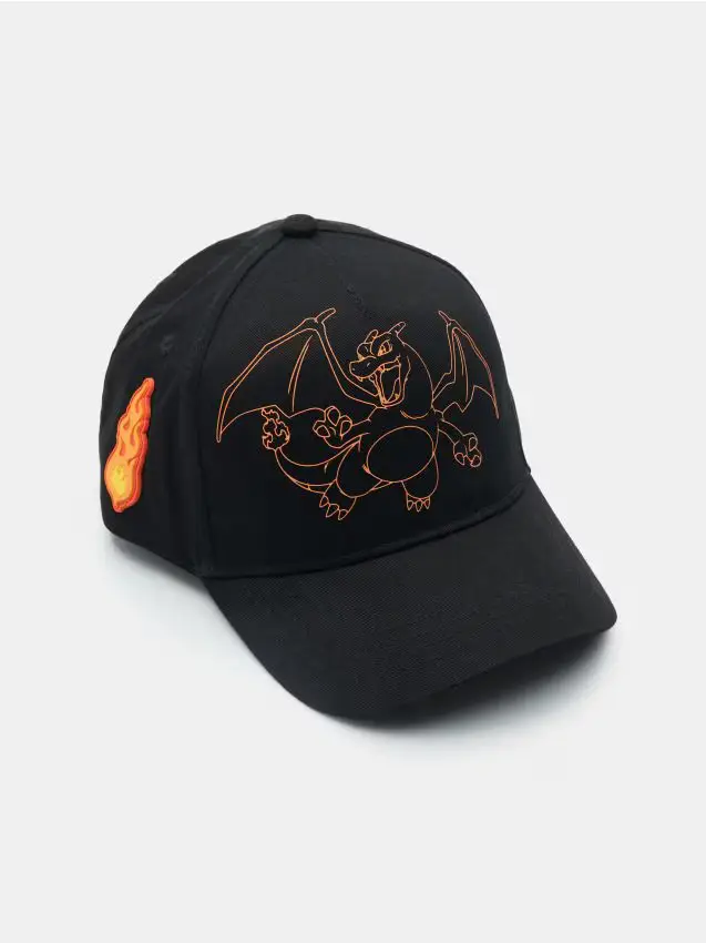 Cappello con visiera Pokemon - nero