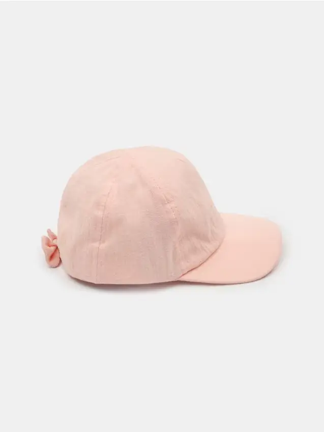 Cappello con visiera - rosa pastello