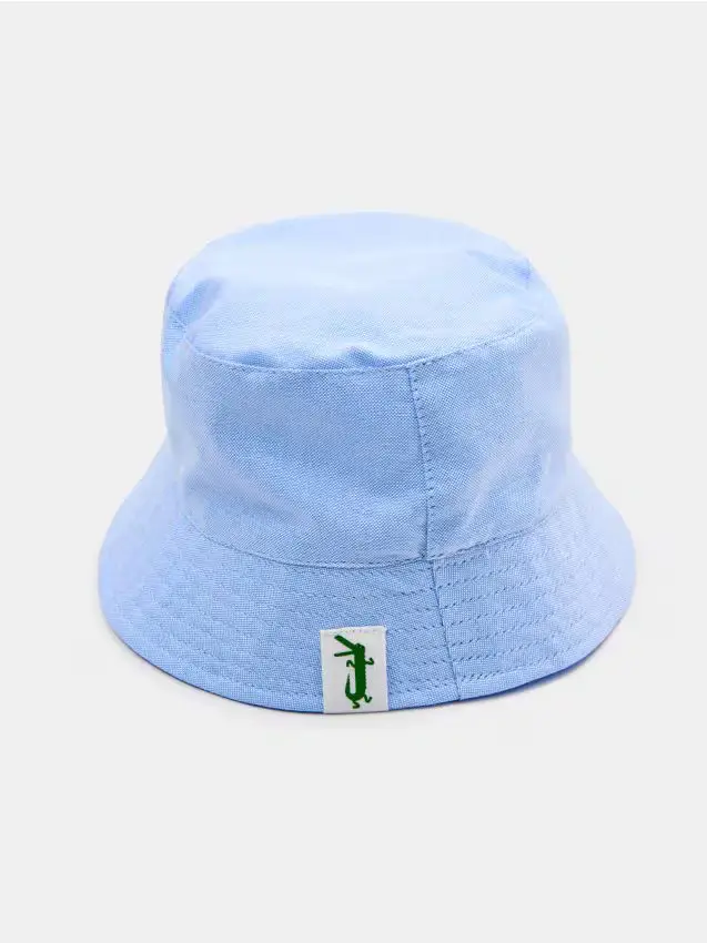 Cappello da pescatore in cotone - blu pallido