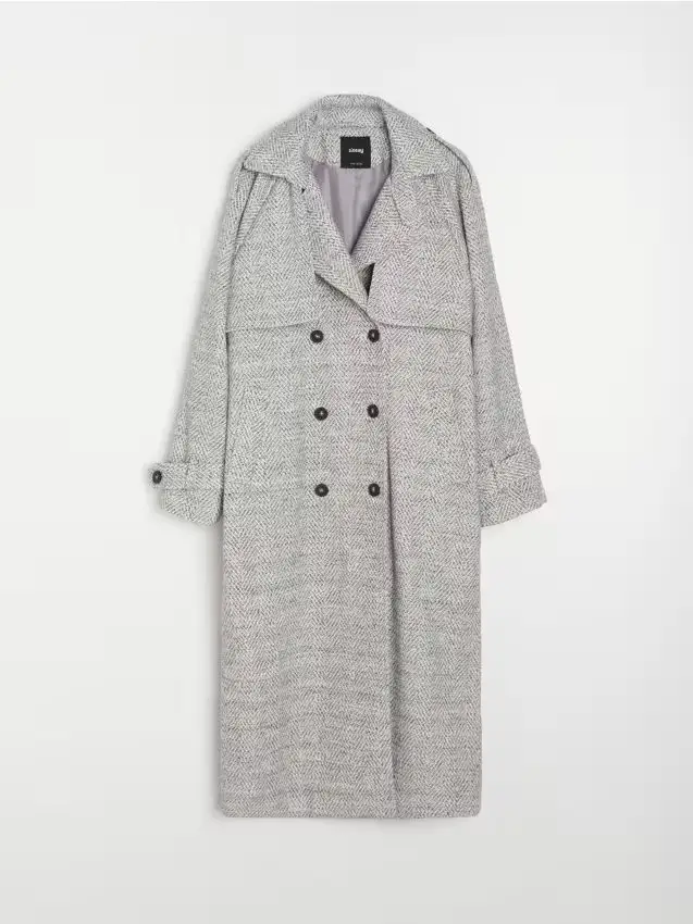 Cappotto lungo - grigio chiaro