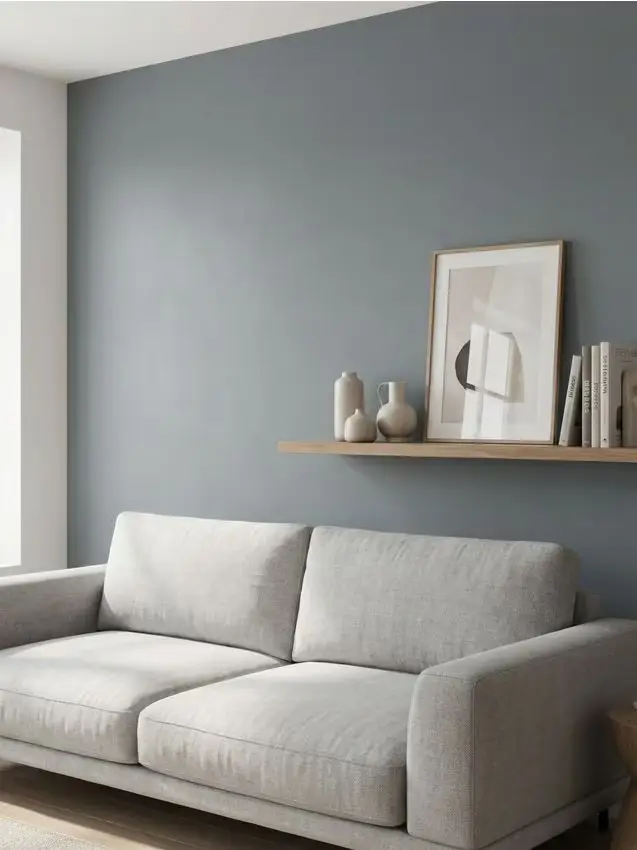 Carta da parati autoadesiva a tinta unita - grigio scuro