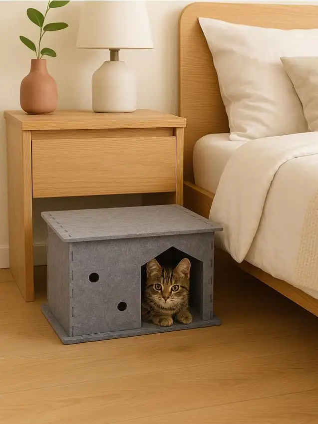 Casetta per animali - grigio scuro