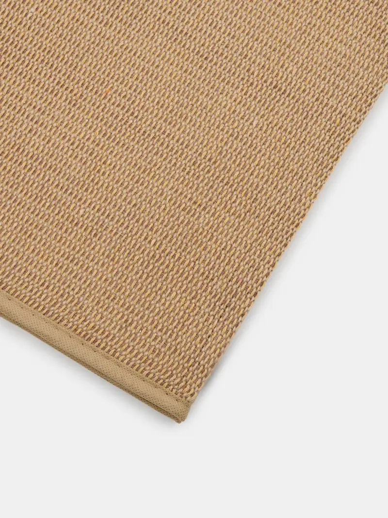 Cesta portaoggetti con frontale intrecciato - marrone miniatura 4