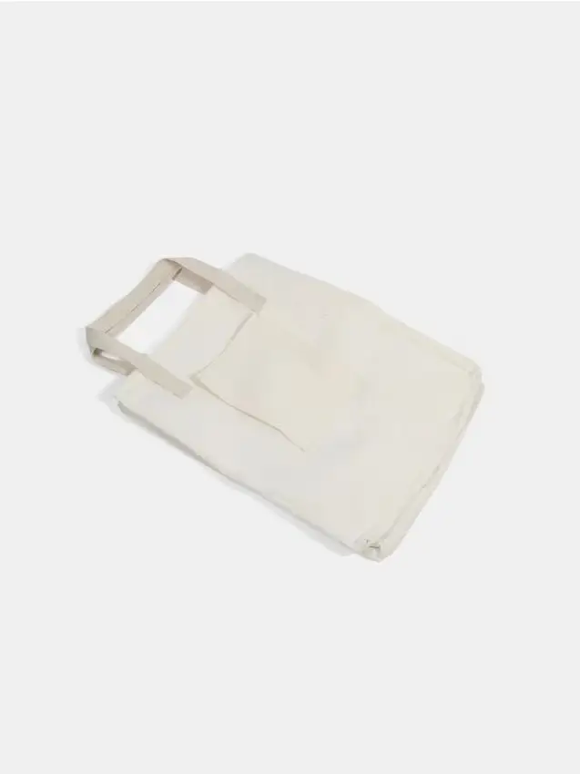 Cesto biancheria - panna