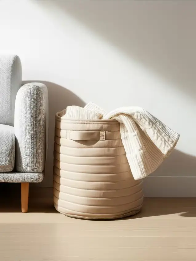 Cesto portaoggetti - beige