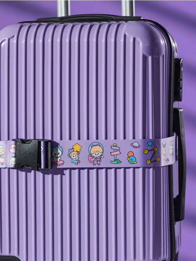 Cinghia per bagagli - viola