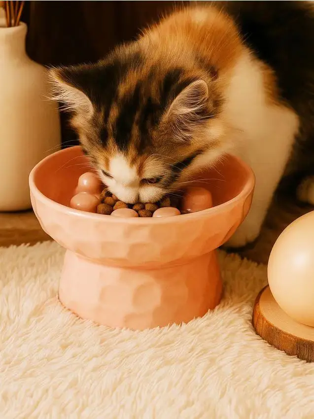 Ciotola che rallenta l alimentazione per cani e gatti - rosa pastello