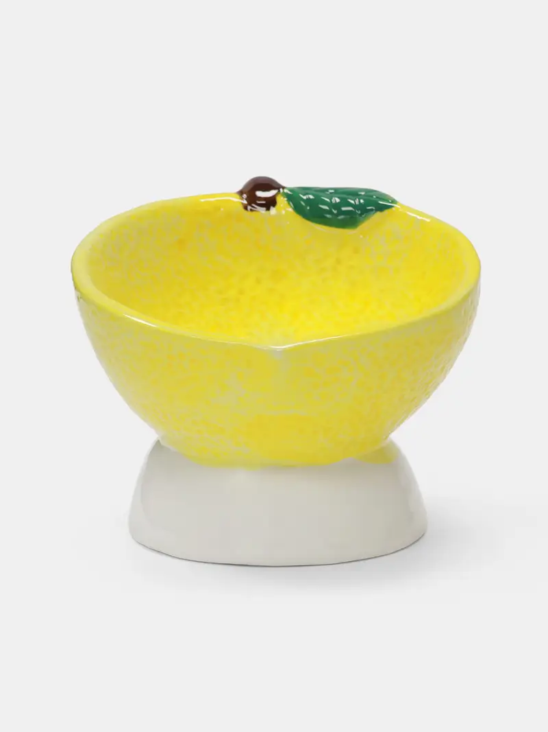 Ciotola per cane - giallo miniatura 4